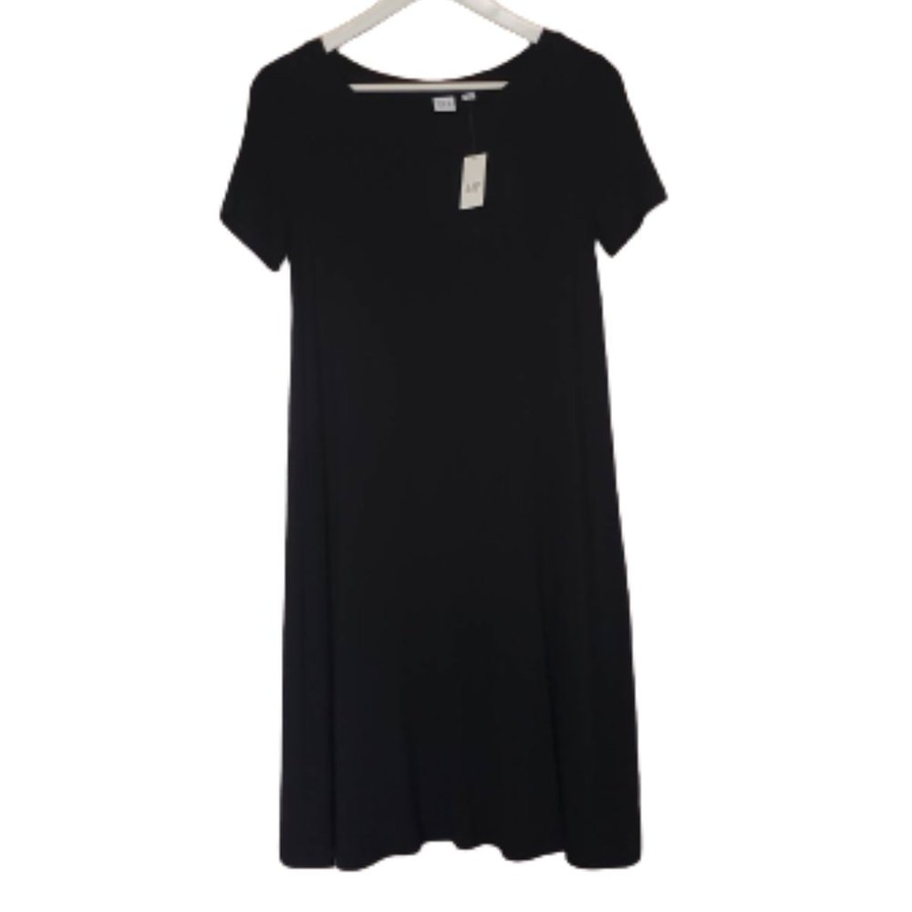 Gap black t-shirt dress